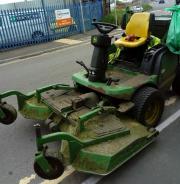 Cardiff police Tweeted a picture of the mower used