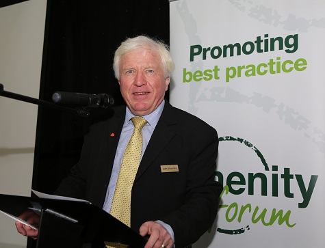 John Moverley, Amenity Forum Chairman