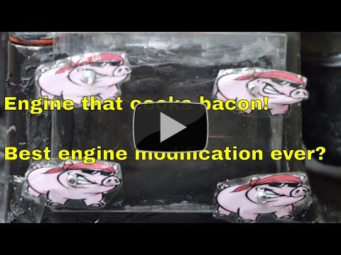 Cook Bacon Inside of Engine! Best Engine Modification Ever?