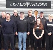 Some of Lister Wilder's team