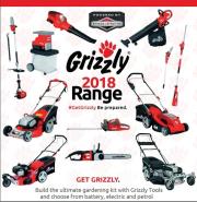 Grizzly 2018 range