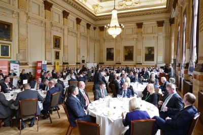 Magnificent Great Hall, the setting for AEA lunch