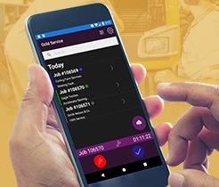 Gold Service mobile & web application