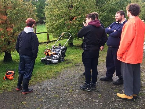 SRUC Oatridge students introduced to Pellenc battery-powered equipment