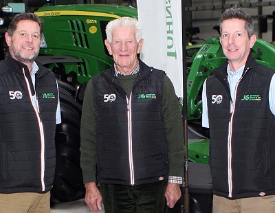 Randal, Donn and Neale McConnell at the Johnston Gilpin & Co Ltd 50th anniversary exhibition