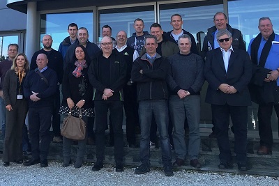 20 of the best performing UK dealers recently visited the Pellenc factory in Pertuis, France