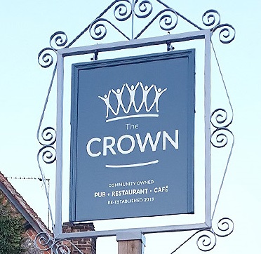 The newly reopened Crown in South Moreton