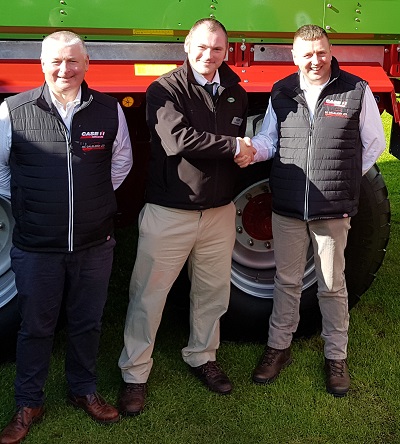 Andy Mitchell , sales manager, RC Dalgliesh; Colin Grigor, OPICO territory manager; and Robbie Dalgliesh, managing director, RC Dalgliesh