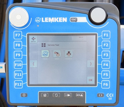 Lemken Update Stick with CCI-50 terminal