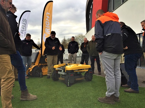 Dealers finding out more about the new Spider Cross Liner mower