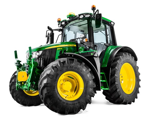 The new John Deere 6120M tractor