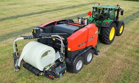 Film binding technology on KUHN’s FBP 3135 BalePack combination was included in the Alexander Mills Quality Forage Solutions events