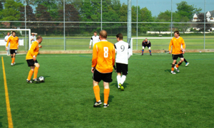 Action from the 2012 final