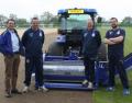 Graeme Farmer and the team with the Koro