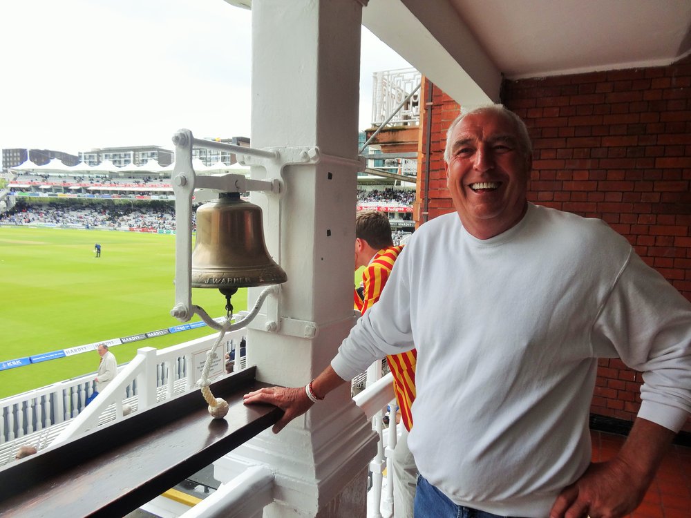 Another big game under his belt, Lords as ever looking magnificent. Thanks Mick