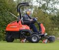 One of Ramside Hall's CPO Eclipse mowers in action