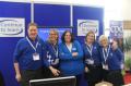Some of the BIGGA House team; L-R: Steve Wragg, Sami Strutt, Deb Burnett, Jill Rodham and Julie Wilkins