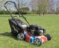 The mower being auctioned for Help For Heroes