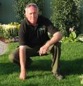 John Cavill used Rolawn turf and topsoil in his award winning garden