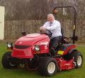 Hugh McCallan with the new SG280 slopemowers