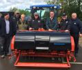 Royal Wootton Bassett RFC's grounds team and volunteers receive their Terra Spike XF6