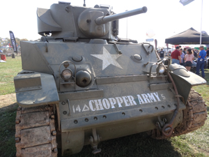 Dixie Chopper's tank!