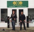 Saul Ross and Simon Clarke of Mid Hants Mowers