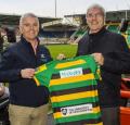 L-R: Dave Roberts, Managing Director of Kubota UK with Allan Robson, CEO of Northampton Saints