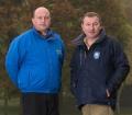 Course manager, David Mulholland, right, with Full Circle Irrigation's managing director Robert George