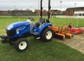 New Holland tractor supplied by Campey Turf Care Systems