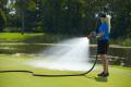Hand watering