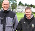 Head greenkeepers, Brian Scott and Craig Stewart