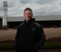 Motherwell FC groundsman Paul Matthew at Fir Park, Motherwell, pictured in Herald Scotland (Photo by Kirsty Anderson/Herald & Times) - KA.