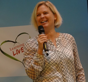 Margaretha Finnstedt of Husqvarna presented on the company's 'Future Urban Parks Report'