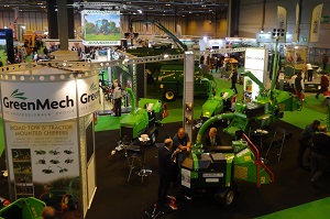 GreenMech Chipper's stand