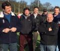 Chris Wood (left) and ECB groundsmen visit St George's Park during their annual pre-season meeting and conference