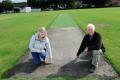 Carol and Howard Thompson survey the damage caused by thieves at Hunslet Nelson Cricket Club in Beeston. Pictured in The Yorkshire Post by Jonathan Gawthorpe