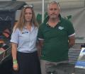 DJ Agri partners, Damian Arthur and Suzie Boyd at the Kent County Show