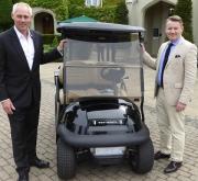 L to R: Kevin Hart, Sales Director Golf for Club Car Europe, Middle East and Africa and Stephen Gibson, CEO at Wentworth Club