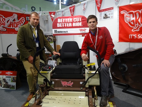 Ed Scambler of Grasshopper UK and Trent Guyer from Grasshopper in the US 