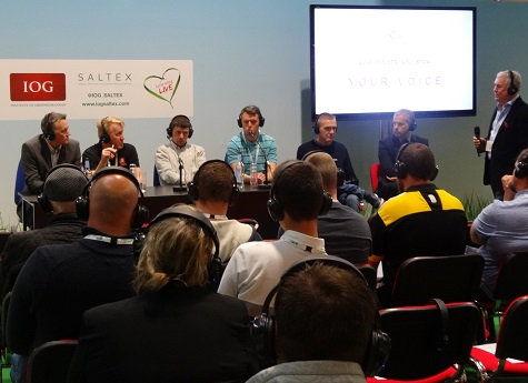 A panel debate hosted by TalkSport's Mark Saggers kicked off the Learning Live offerings on day 1