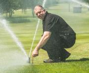 Ed Stant, course manager at Trentham Golf Club