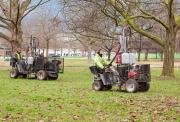 Terrain Aeration at work in Hyde Park
