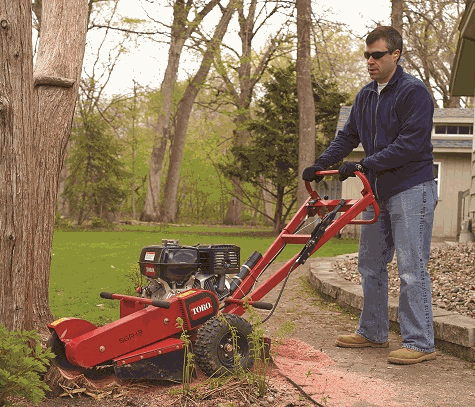 A Toro SGR-13 Stump Grinder has been stolen from the company