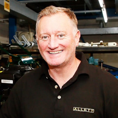 Steve Robinson, Allett's new business developer