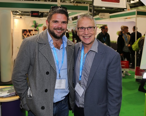 Lord's new head groundsman Karl McDermott with TurfPro editor Laurence Gale