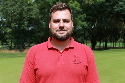 Karl Williams, course manager at Redditch Golf Club