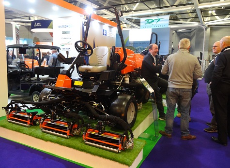 Discussions on the Ransomes stand