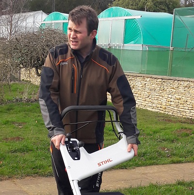 Paul Hicks, STIHL GB's marketing and product manager introduced new products to the trade press this week
