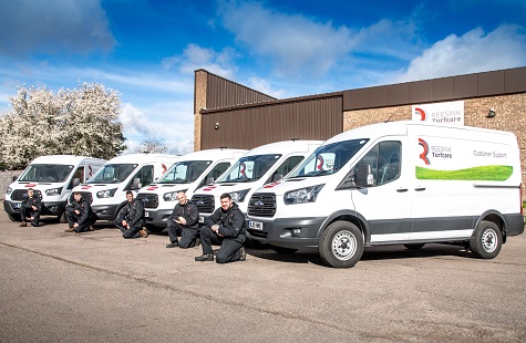 Reesink Turfcare has invested in a fleet of six new service vehicles